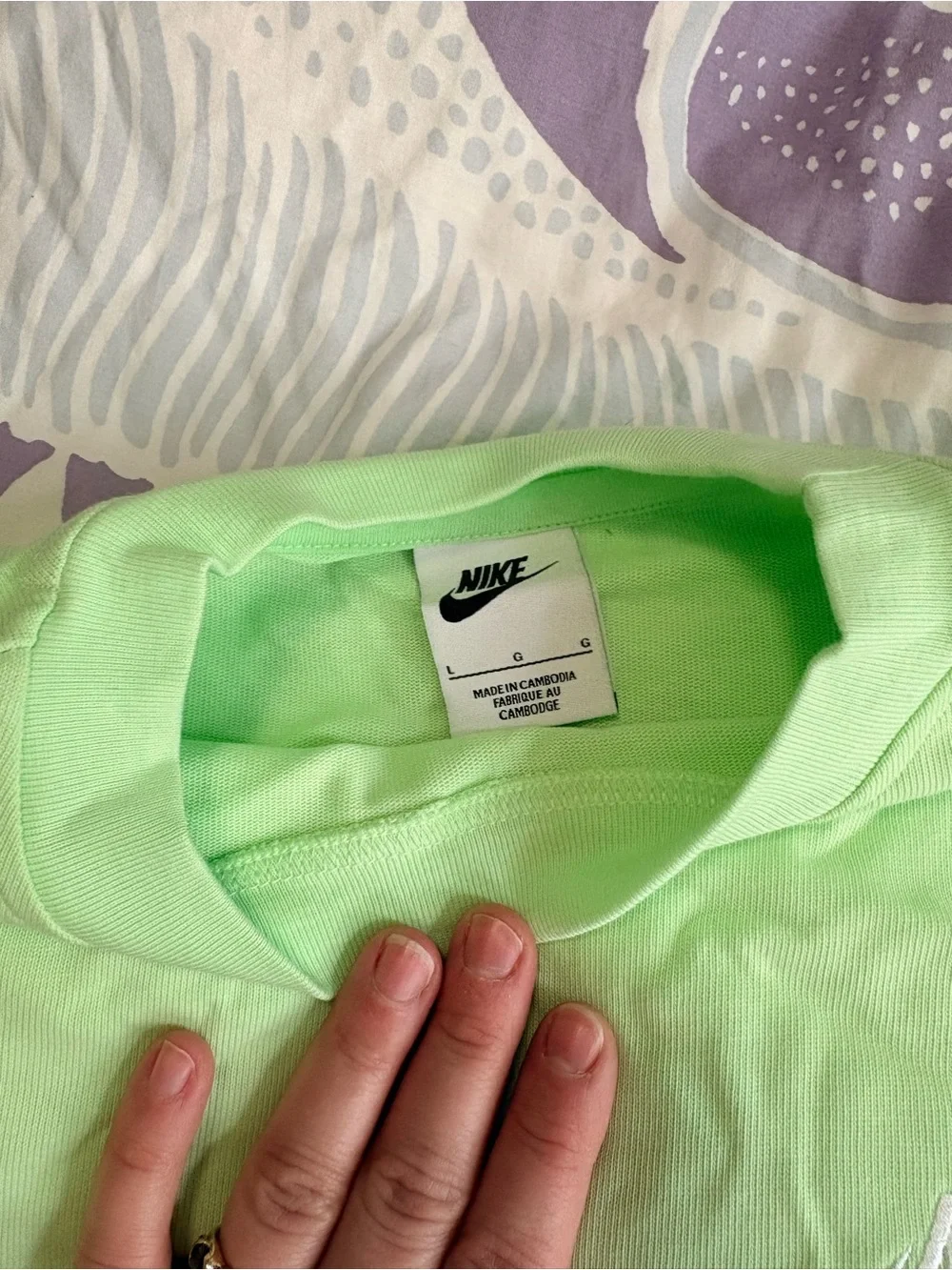Nike Mint Green Athleisure Matching Set